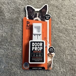 Door Buddy Door Prop for Cats - Easiest Cat Door Latch Holder to Keep Interior